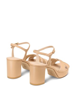 Women's Dayna Leather Platform Sandals