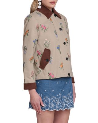 Embroidered Utility Jacket