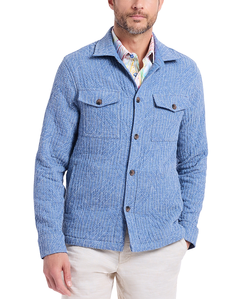 Robert Graham Shawell Woven Shirt Jacket