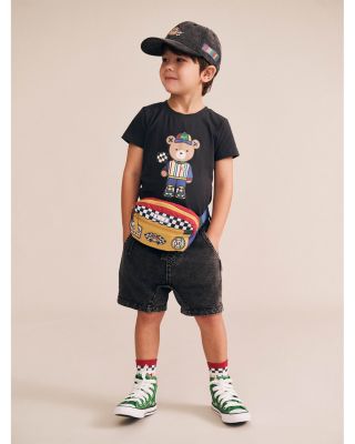 Boys' Knit Denim Gusset Shorts - Baby