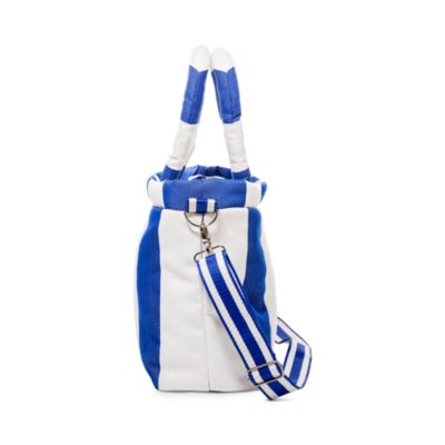 Cloud Striped Cooler Tote