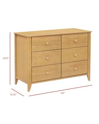 Sprout 6 Drawer Double Dresser