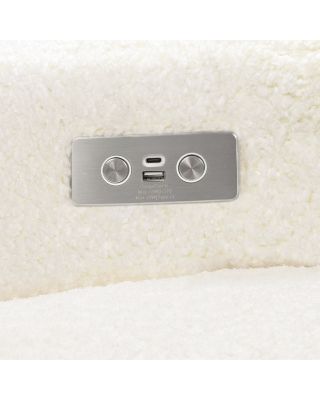 Sigi Electronic Recliner and Glider with USB Port