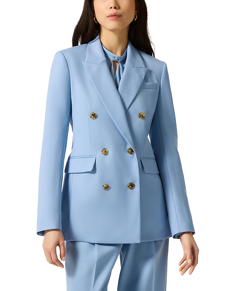 Argent Double Breasted Blazer