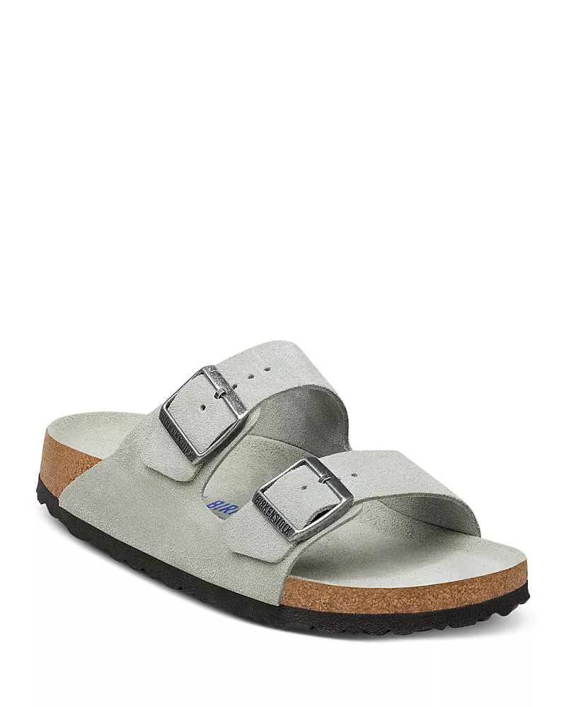 Birkenstock Men's Arizona Slide Sandals in Pure Sage