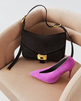 Women's Duchesse Suede Pointed Pumps