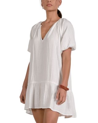 Textured Dress Swim Cover-Up