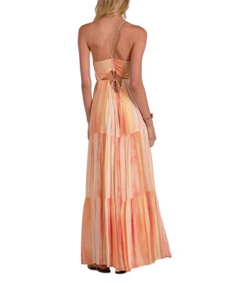 V Neck Maxi Dress Swim Cover-Up