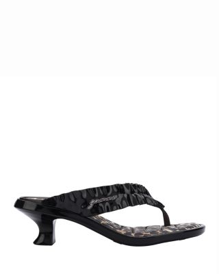 Women's Kitten Heel Thong + GANNI Sandals