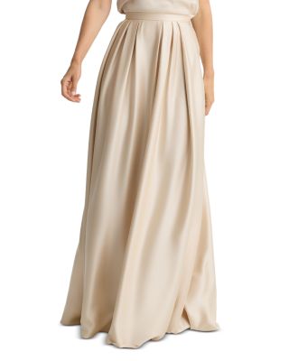 Liquid Satin Ball Gown Skirt