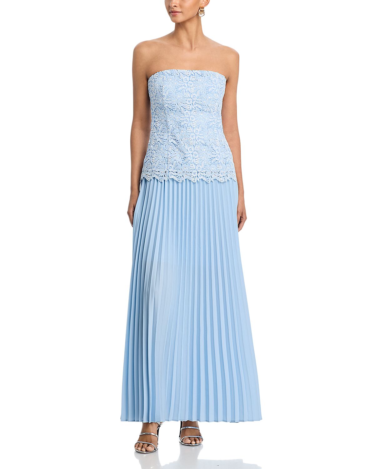 Generation Love Cody Two Tone Lace Pleat Dress