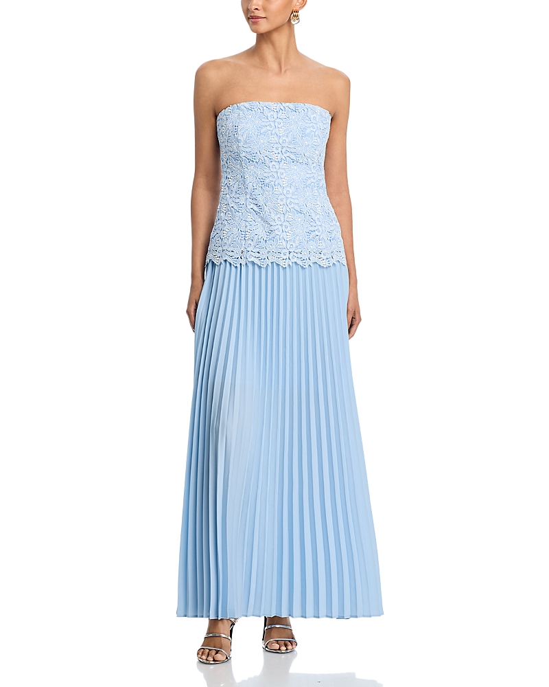 Generation Love Cody Two Tone Lace Pleat Dress