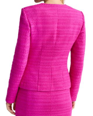 Waist Defining Tweed Jacket