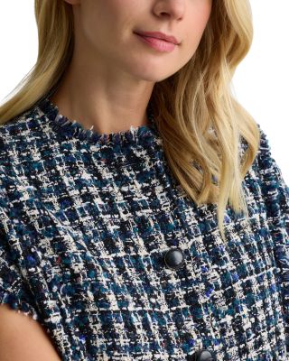 Aspen Tweed Cap Sleeve Jacket