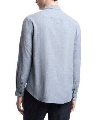Cotton & Linen Textured Sport Shirt
