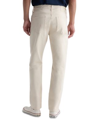 Everett Slim Straight Leg Fit Jeans in One Year Ivory