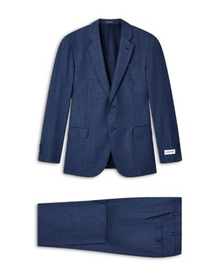 G Line Regular Fit Wool Silk Suit
