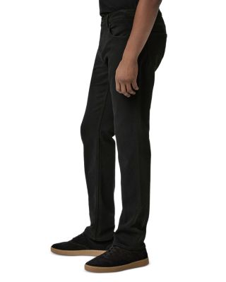 Normandie Straight 32" Jeans in Black Shadow