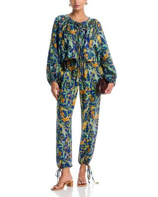 Royal Birds Beach Pants