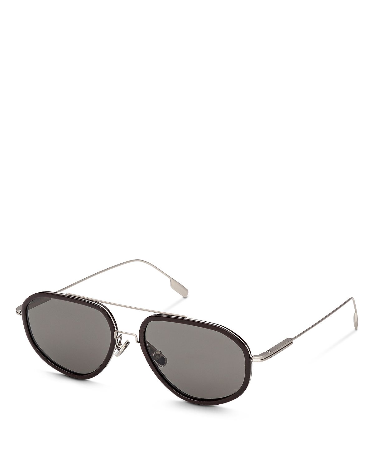 Zegna Navigator Sunglasses, 56mm
