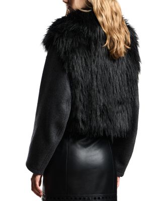 Faux Fur Two In One Jacket  