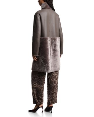 Reversible Shearling Coat