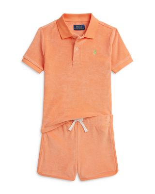 Boys' Terry Polo Shirt & Shorts Set - Little Kid