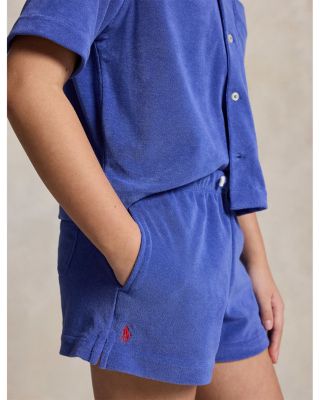 Girls' Terry Shirt & Shorts Set - Big Kid