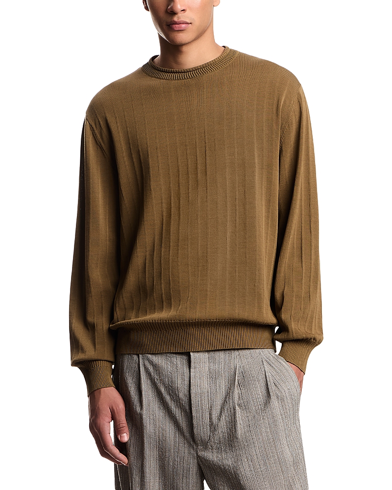 Emporio Armani Cotton Blend Pullover Sweater