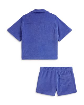 Girls' Terry Shirt & Shorts Set - Little Kid