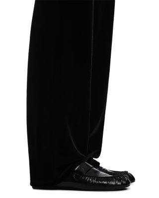 Stretch Chenille Jersey Trousers