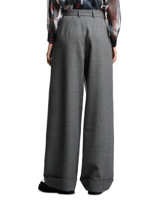 Moulin&eacute; Crepe Wool Trousers