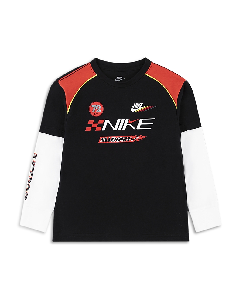 Nike Boys' Victory Lap Layered Look Tee - Little Kid