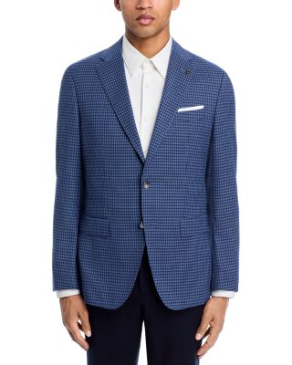 Hutson Micro Check Slim Fit Sport Coat