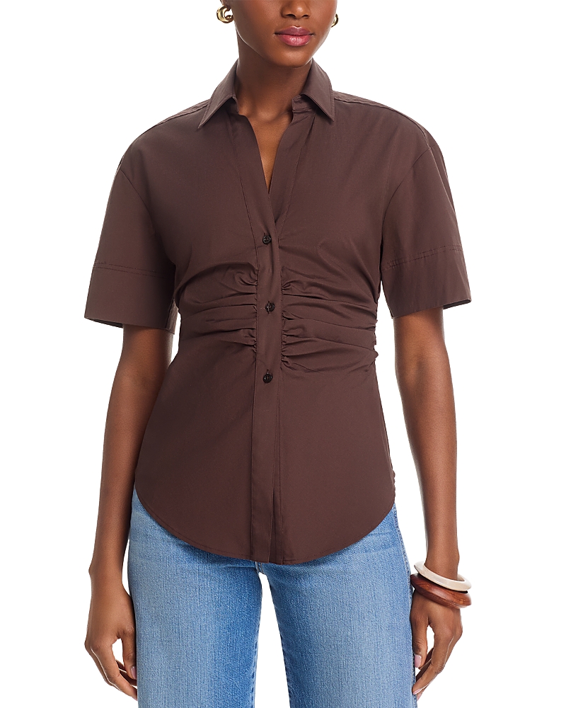 Veronica Beard Devra Short Sleeve Top