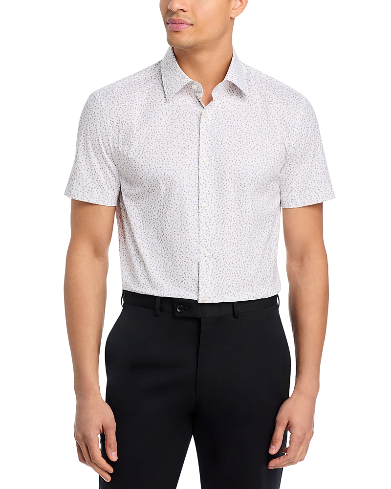 Boss Hank Kent Collar Slim Fit Button Down Shirt