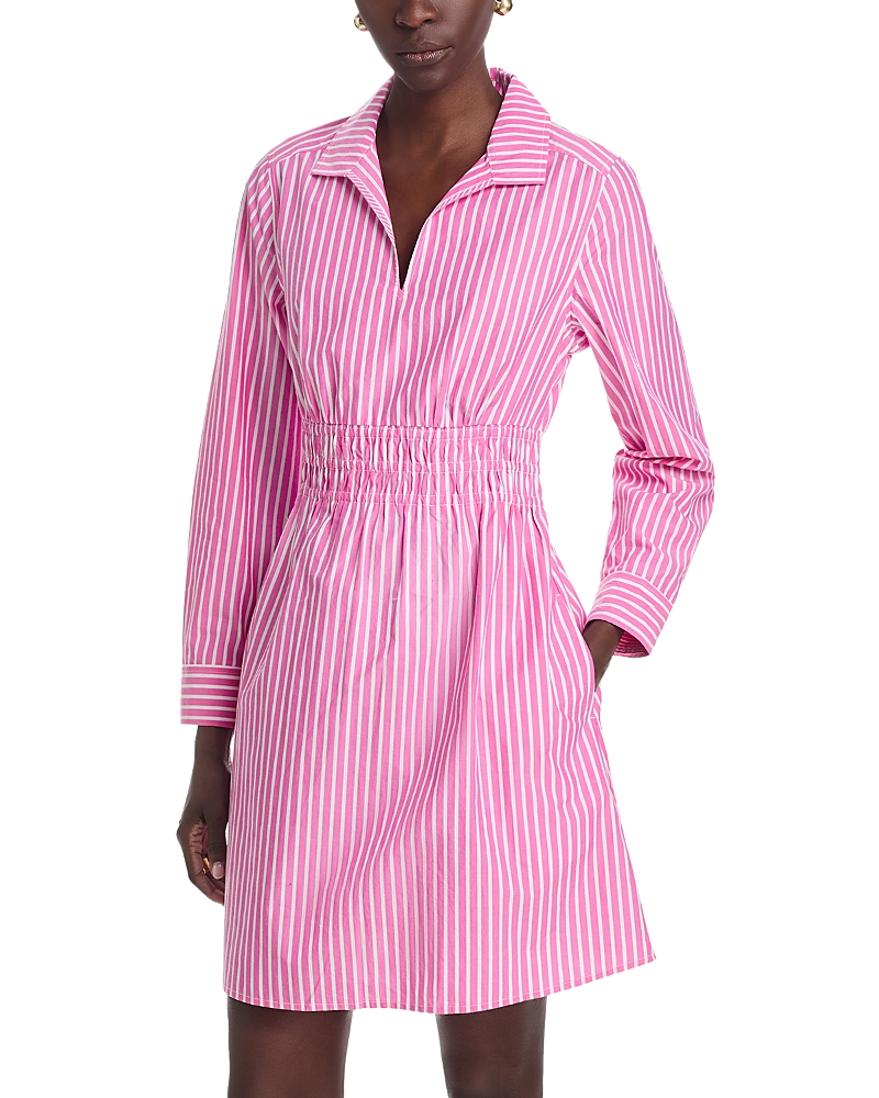 Tommy Bahama Sunlit Stripe Long Sleeve Shirt Dress