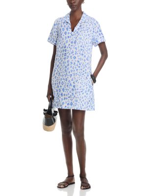 Lush Leopard Collared Dress