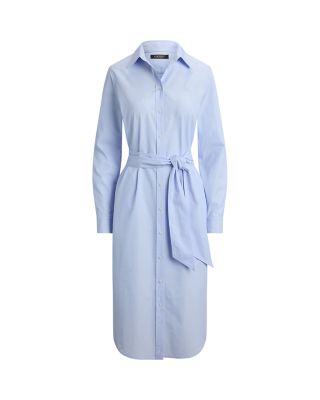 Tie Belt Shirt Dress