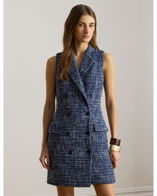 Boucl&eacute; Shirt Dress