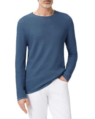 Seymour Long Sleeve Crewneck Texture Jacquard Tee