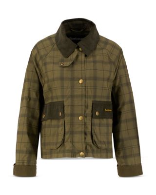 Tartan Cropped Beadnell Casual Jacket