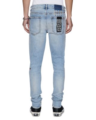 Van Winkle Skinny Fit Jeans in Kasper Blue Denim