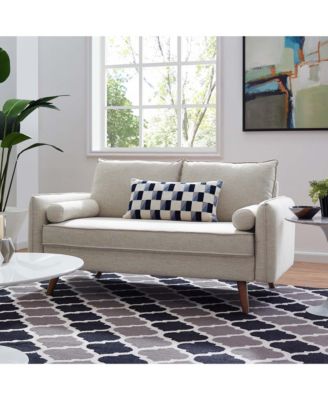 Revive Upholstered Fabric Loveseat