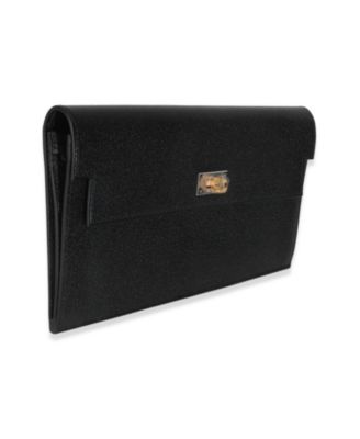 Kelly Pocket Long Wallet Leather Handbag