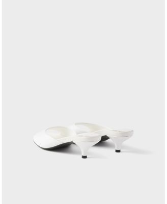  Women's Patent Leather Kitten Heel Sandals