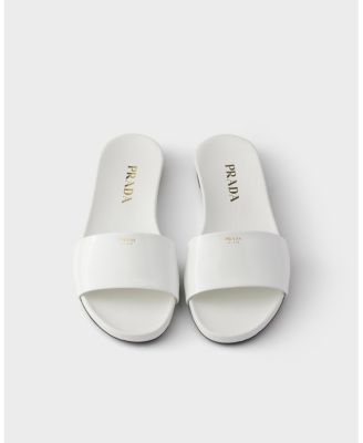  Women's Patent leather slides