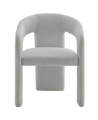 Oslo Barrel Fabric Upholstered Dining Accent Chair