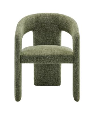 Oslo Barrel Fabric Upholstered Dining Accent Chair