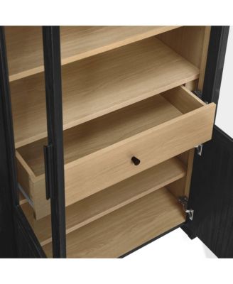 Evie Arched Tall Display Cabinet